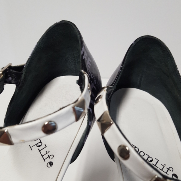 Jeffrey Campbell Leather Pointed Flats Sz.40/US 10 - Picture 4 of 16